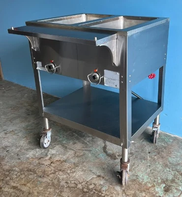75-0144 Duke Aerohot EP302SW 2 Well Electric Steam Table