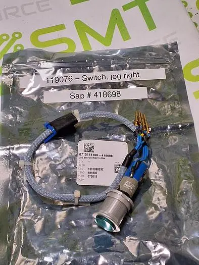 UNIVERSAL INSTRUMENTS 119076 JOG SWITCH RIGHT