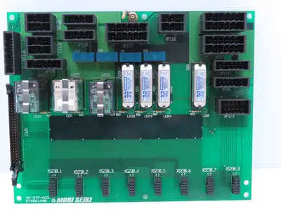Mori Seiki E76021A02 Printed Circuit Board PCB Backplane Module AP-DTP-ACS