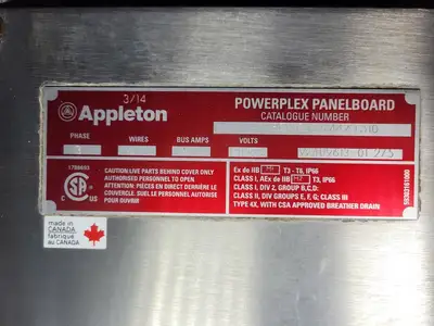 USED APPLETON RQSG132M42T510