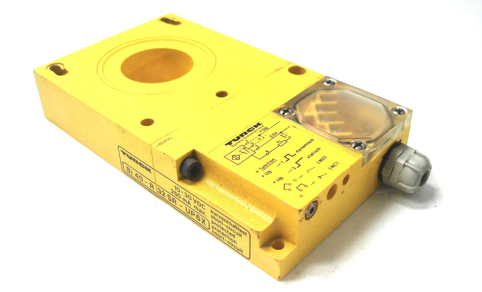 USED TURCK BI40-R-32SR-UP6X SWITCH SENSOR BI40R32SRUP6X