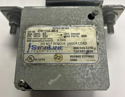 New | in-Stock STARLINE OB100A-60-4 Miscellaneous Equipment (Electrical & Power) | Surplus Asset Holdings #1198494