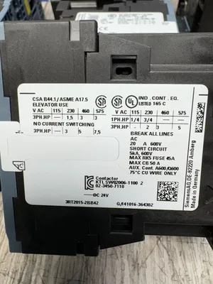 SIEMENS 3RT2015-2BB42 Electrical/PLC/Automation | ESS Industrial Equipment Sales (8)