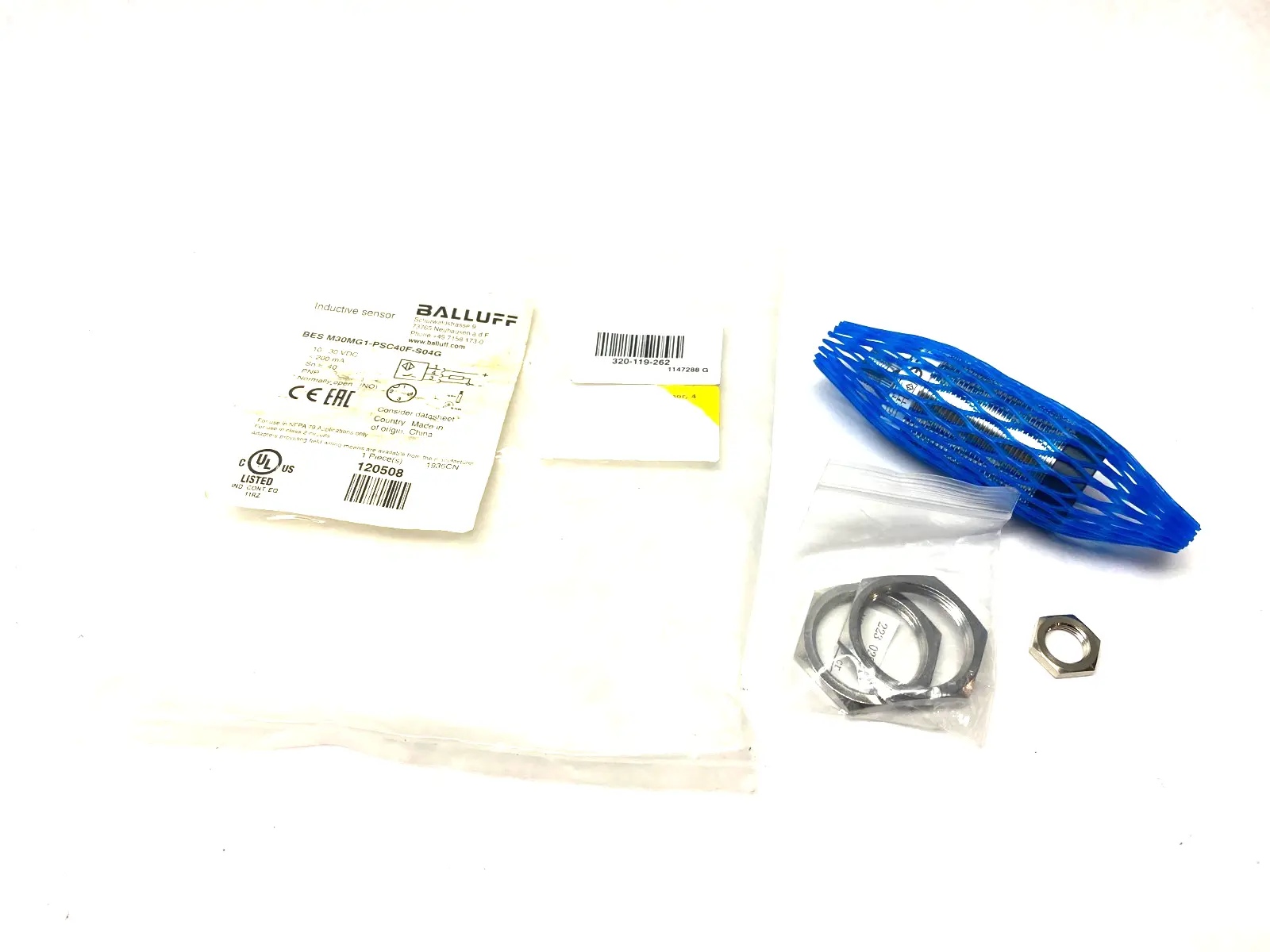 BES M30MG1-PSC40F-S04G, BES02YJ | Balluff BES M30MG1-PSC40F-S04G Inductive Proximity Sensor BES02YJ - New Other