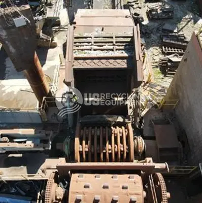 USED SVEDALA SHREDDER SYSTEM