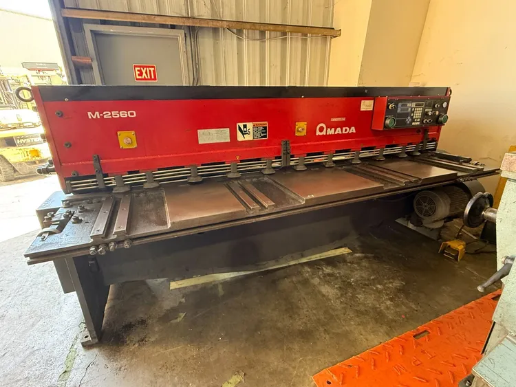 Used 1997 AMADA M-2560 Power Squaring Shears (Inch) California US | Heavy Wall Consulting #1324493