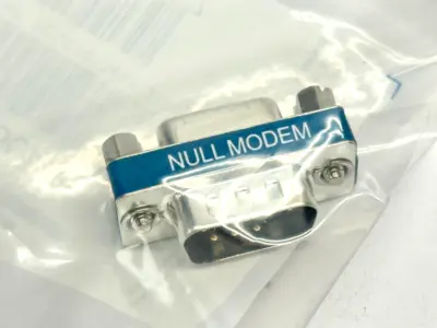DMA060MF | L-Com  Slimline Null Modem Adapter DB9 M/F - New