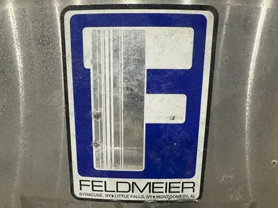 50 GALLON X 2 HP FELDMEIER STAINLESS STEEL HEATED TANK WITH AGITATION: STOCK #22121