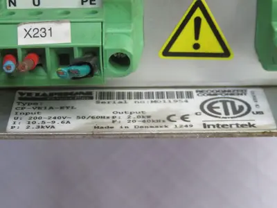 Used VETAPHONE CP-VE1A-ETL AC Power Supplies Texas US | Aucto #1308530