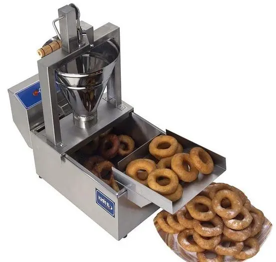 Small compact donut fryer with manual machine - can do fries and othe items