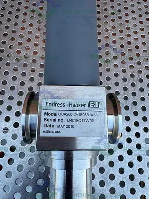USED ENDRESS+HAUSER OUSAF13-A0A BUBBLE DETECTION SENSOR W/ OUA260-CA1E08B1A3A