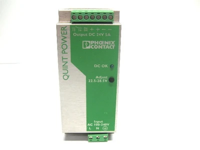 USED PHOENIX CONTACT QUNIT-PS-100-240AC/24DC/5