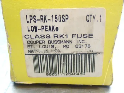 Used COOPER / BUSSMAN LPSRK150SP Fuses Ohio US | HGR 24 #775460