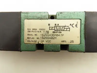 Numatics 152SS435M047P MK15 Pneumatic Directional Solenoid Valve 24VDC
