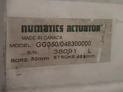 USED NUMATICS GG050/048300000