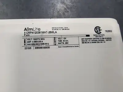 NEW 2022 AIMLITE CRPN120361WHT-26WLA/ATD