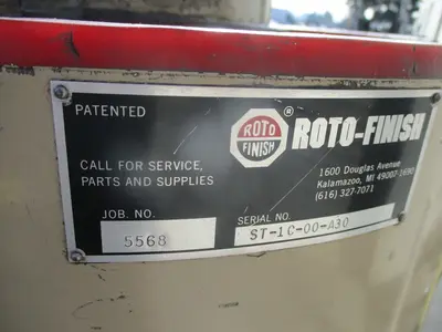 USED ROTO-FINISH ST-1C-00-A30