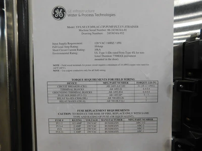 Used GE NA Water Treatment Equipment Ohio US | Equipment Recovery Corp. #1331536