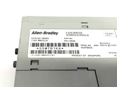 USED ALLEN-BRADLEY SER. A COMPACTLOGIX SERCOS MOTION INTERFACE MODULE