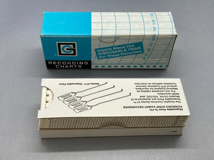 New | in-Stock GRAPHIC CONTROLS STRIP CHART PAPER FOR FOXBORO 0-5 RANGE GC Systems | Maverick Industrial Sales #1106722