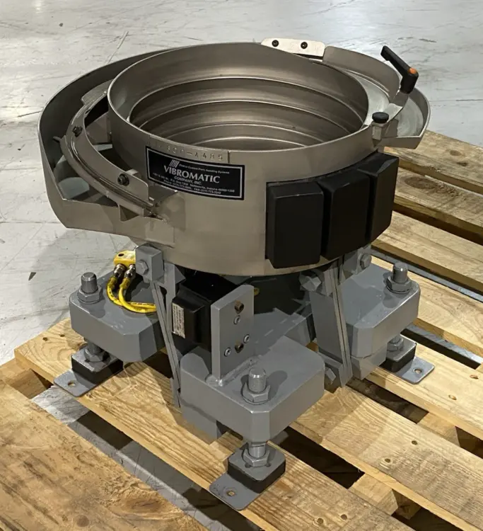 Used Vibromatic Vibratory Bowl Feeder, 12" Bowl ID, 14" Bowl OD Vibratory Bowl Feeder Michigan US | Maverick Industrial Sales #1514632