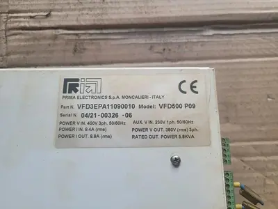 USED PRIMARY VFD3EPA11090010