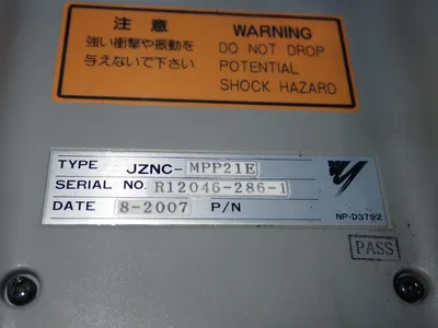 Used YASNAC MRC JZNCMPP21E Robot Parts Ohio US | HGR 24 #831021