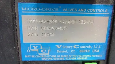 Victory Controls MDCM-SX-305-A4A4NN-133-AA Micro-Drive 600025-133 Used