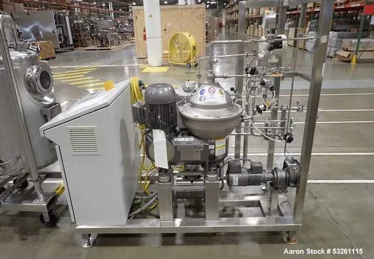 Used GEA WESTFALIA FTC 1-06-107 Disc Automatic Centrifuges Illinois US | Aaron Equipment #1287076