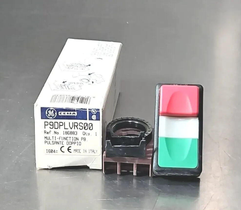 General Electric P9DPLVRS00 Multi function PB. Pulsante Doppio. Loc4D21