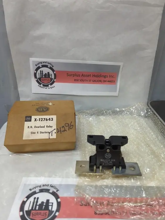 New | in-Stock ALLEN-BRADLEY X-127643 Miscellaneous Equipment (Electrical & Power) Ohio US | Surplus Asset Holdings #1209970