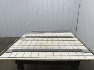 New Pallet Rack Wire Deck 48x52" Waterfall 3 Flared Channel Racking 2500lb Mesh