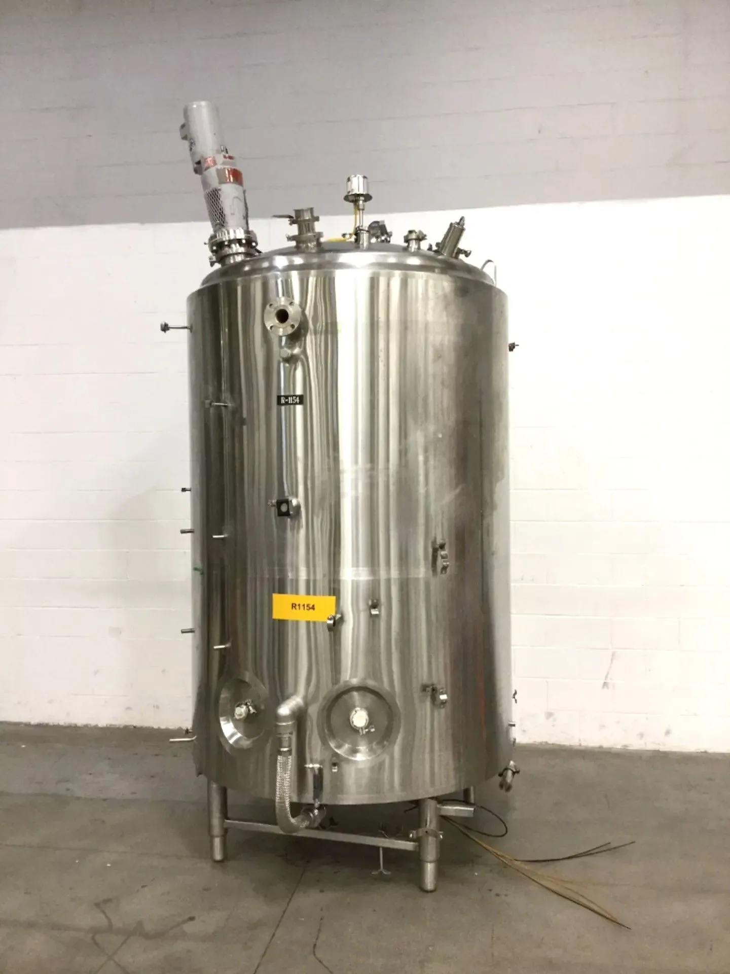 USED DCI, INC. DCI 3000L Stainless Steel Jacketed Reactor, Fermenter