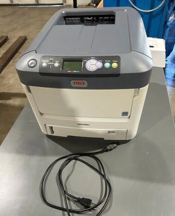 Used Oki C711WT Digital Printers Oregon US | RTR Services #1277009