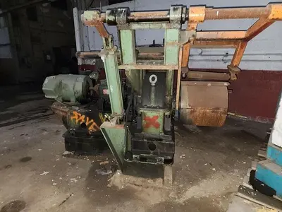 20" x 10,000 Lb Recoiler With Overarm Hold Down & Push Off