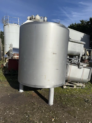 4,000L S/S Enclosed Mixing Tank 1.1 kw