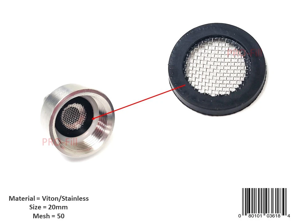 Nozzle Tip Mesh Filter Gasket