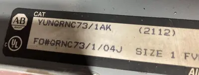 USED ALLEN-BRADLEY YUNGRNC73/1AM