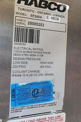 USED HABCO SF24SA