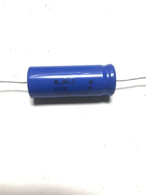 BMI 601D 500uF 75VDC Axial Electrolytic Capacitor +105°C (1 Lot all)