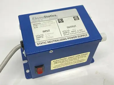 USED ELECTROSTATICS STATIC NEUTRALIZING POWER SUPPLY 90010-12463