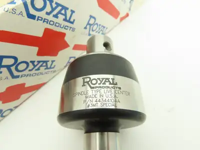 Royal Products 44344104A Lathe Spindle Heavy Duty Live Center #3MT Special