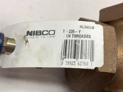 New | in-Stock NIBCO T-235-Y Pump & Valve Parts Ohio US | Surplus Asset Holdings #1365586