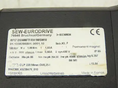 Used SEW EURODRIVE _UNKNOWN_ Servo Motors Indiana US | Arrow Industrial #1316929