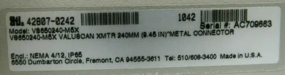 NEW STI 42807-0242 LIGHT CURTAIN SET EMITTER 42808-5242 RECEIVER VS650240-M5R X