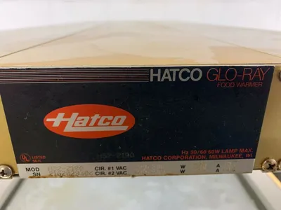 152-0351 Hatco HS-2190 Warming Table