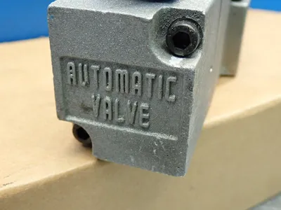 USED AUTOMATIC VALVE 407B67S3S3DB7