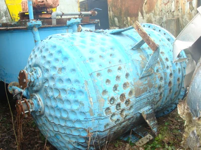 1800L S/S Dimple Jacketed Mixer