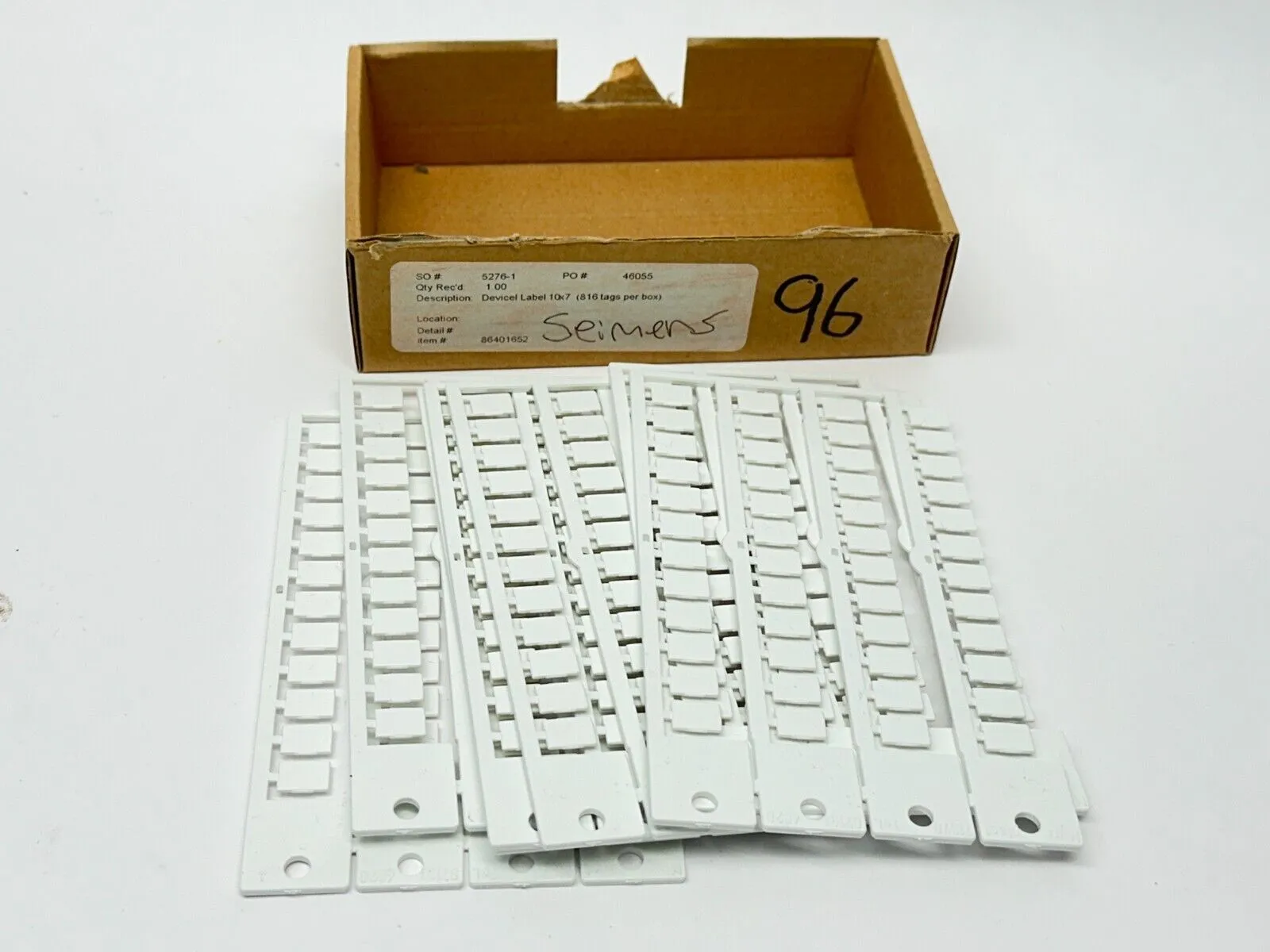 86401652 | Murrplastik  Labeling Type SKS/PC 10x7 WIN-Type 96 LOT OF 336 - New Other