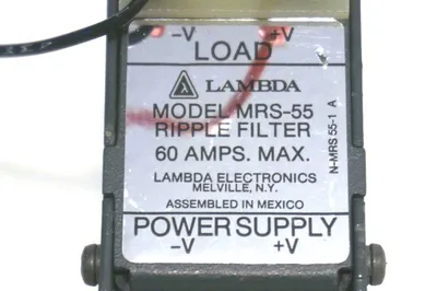 NEW LAMBDA MRS-55 RIPPLE FILTER POWER SUPPLY MRS55
